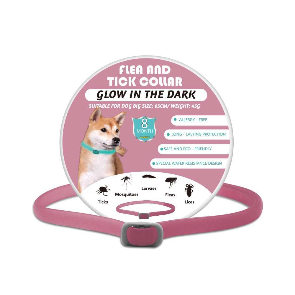 Pets Luminous Insect Repellent Dog Collar Pet Products - AMIR BAGS INDIA PRIVATE LIMITED