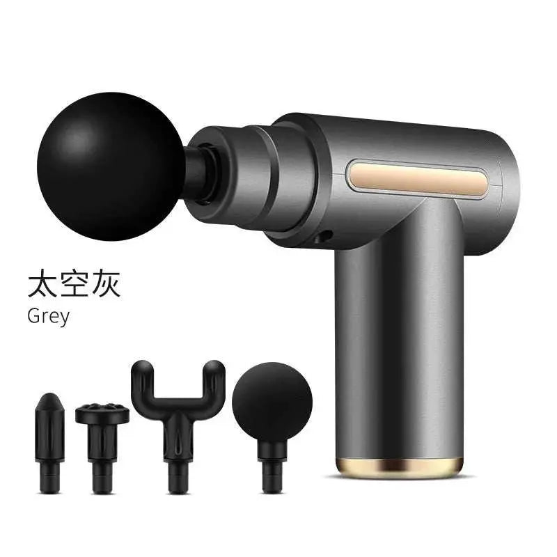 Portable Button Fascia Gun Deep Tissue Massage Mini Lightweight and Adjustable Speed Massage Equipment Suitable for the Body - AMIR BAGS INDIA PRIVATE LIMITED