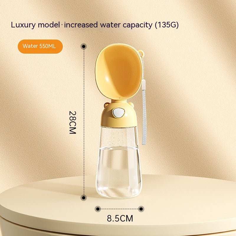Portable Dog Water Bottle Food And Water Container For Pet Pets Feeder Bowl Outdoor Travel Drinking Bowls Water Dispenser - AMIR BAGS INDIA PRIVATE LIMITED