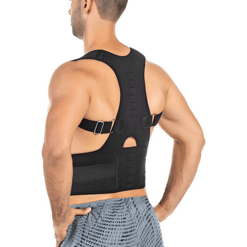 Posture Corrector Support Magnetic Back Shoulder Brace Belt Band For - AMIR BAGS INDIA PRIVATE LIMITED