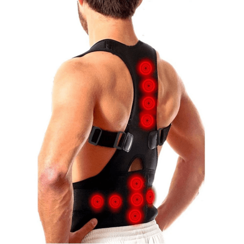Posture Corrector Support Magnetic Back Shoulder Brace Belt Band For - AMIR BAGS INDIA PRIVATE LIMITED
