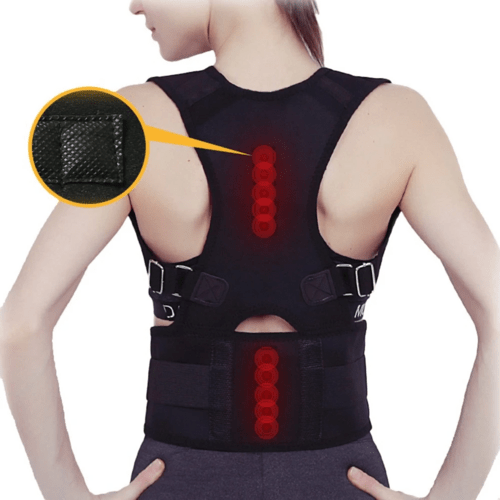 Posture Corrector Support Magnetic Back Shoulder Brace Belt Band For - AMIR BAGS INDIA PRIVATE LIMITED