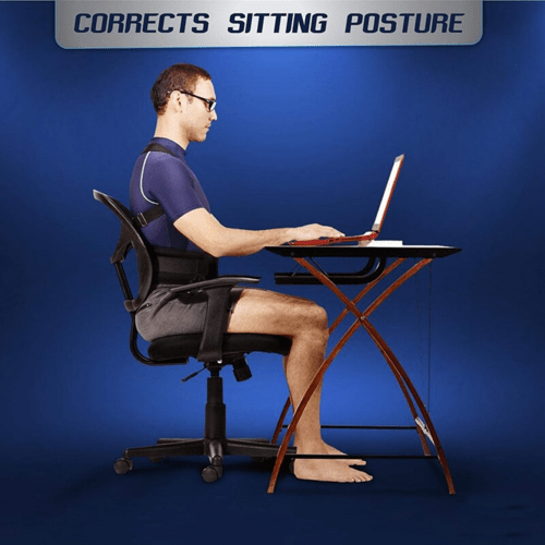 Posture Corrector Support Magnetic Back Shoulder Brace Belt Band For - AMIR BAGS INDIA PRIVATE LIMITED