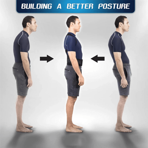 Posture Corrector Support Magnetic Back Shoulder Brace Belt Band For - AMIR BAGS INDIA PRIVATE LIMITED