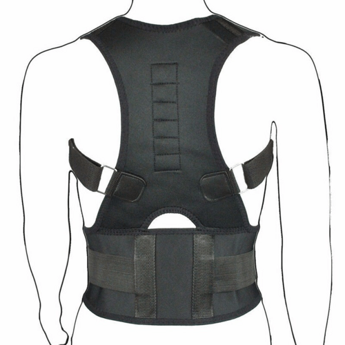 Posture Corrector Support Magnetic Back Shoulder Brace Belt Band For - AMIR BAGS INDIA PRIVATE LIMITED