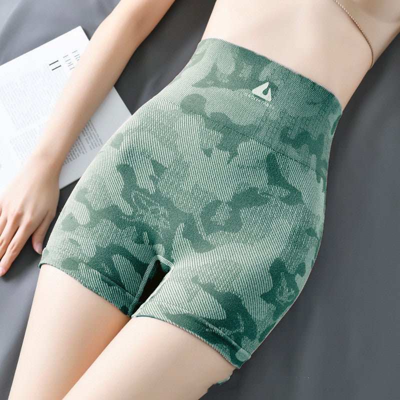 Print Gym Yoga Shorts Soft Workout Yoga Running Shorts Summer - AMIR BAGS INDIA PRIVATE LIMITED
