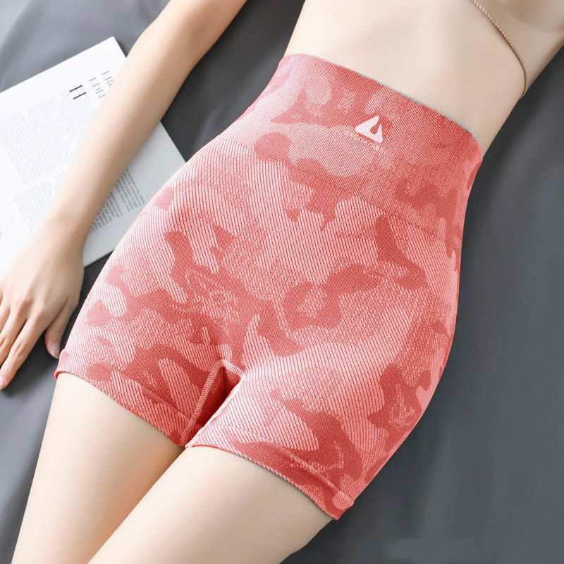 Print Gym Yoga Shorts Soft Workout Yoga Running Shorts Summer - AMIR BAGS INDIA PRIVATE LIMITED
