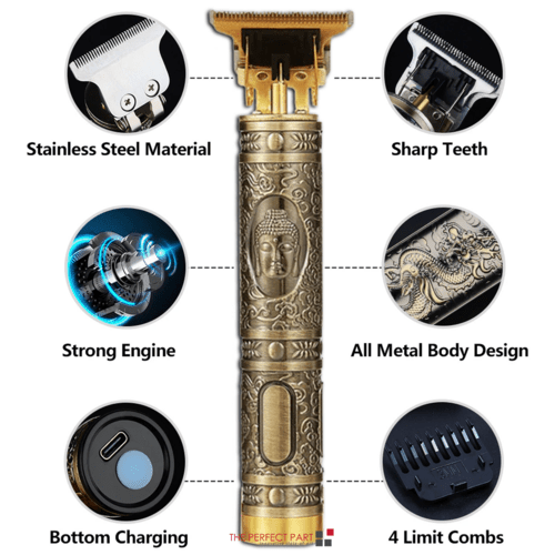Professional Hair Clippers Trimmer Cutting Beard Cordless Barber - AMIR BAGS INDIA PRIVATE LIMITED