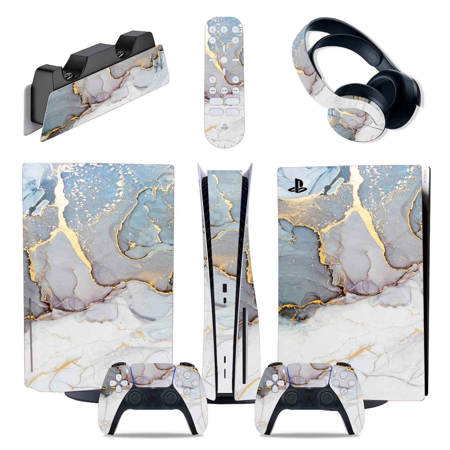 PS5 Sticker Set Game Console Full Body StickerProduct information:Type: PVC air duct stickerApplicable model: PS5Film thickness: 0.001mmProduct features: ground yarn surfacePacking list:2x handle sticker1x machiDropshipmanAMIR BAGS INDIA PRIVATE LIMITEDnull