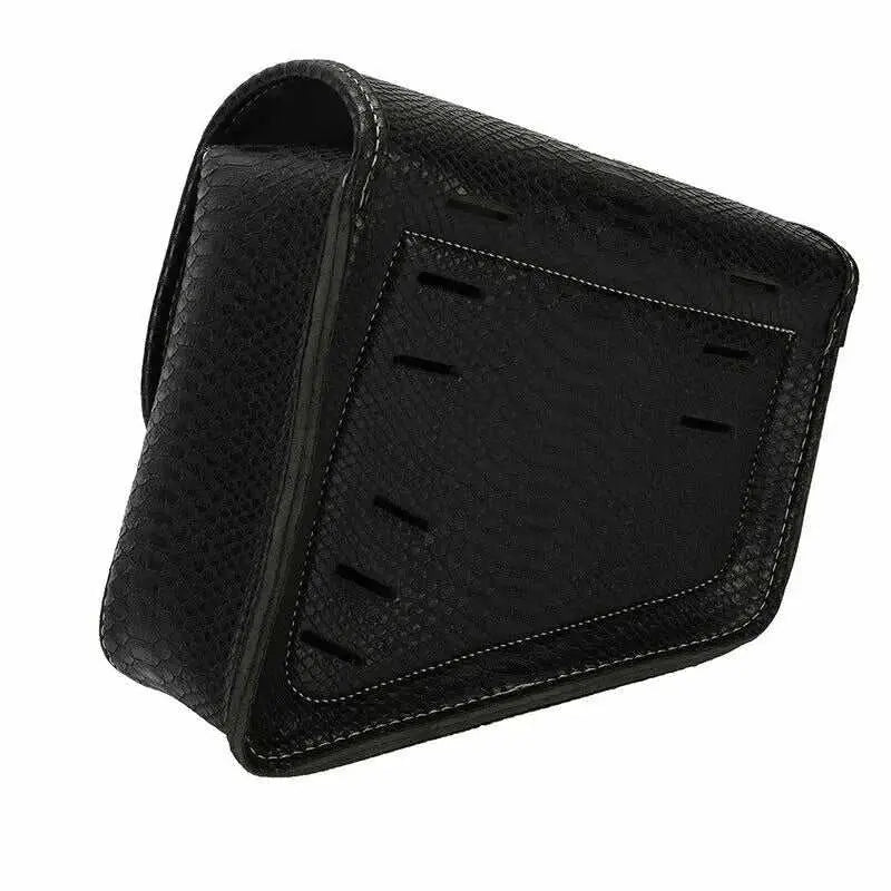 PU Leather Motorcycle Saddlebags Side Tool Pouch Luggage Storage Bags Saddle Bags Waterproof For Harley Sportster XL 883 1200 - AMIR BAGS INDIA PRIVATE LIMITED