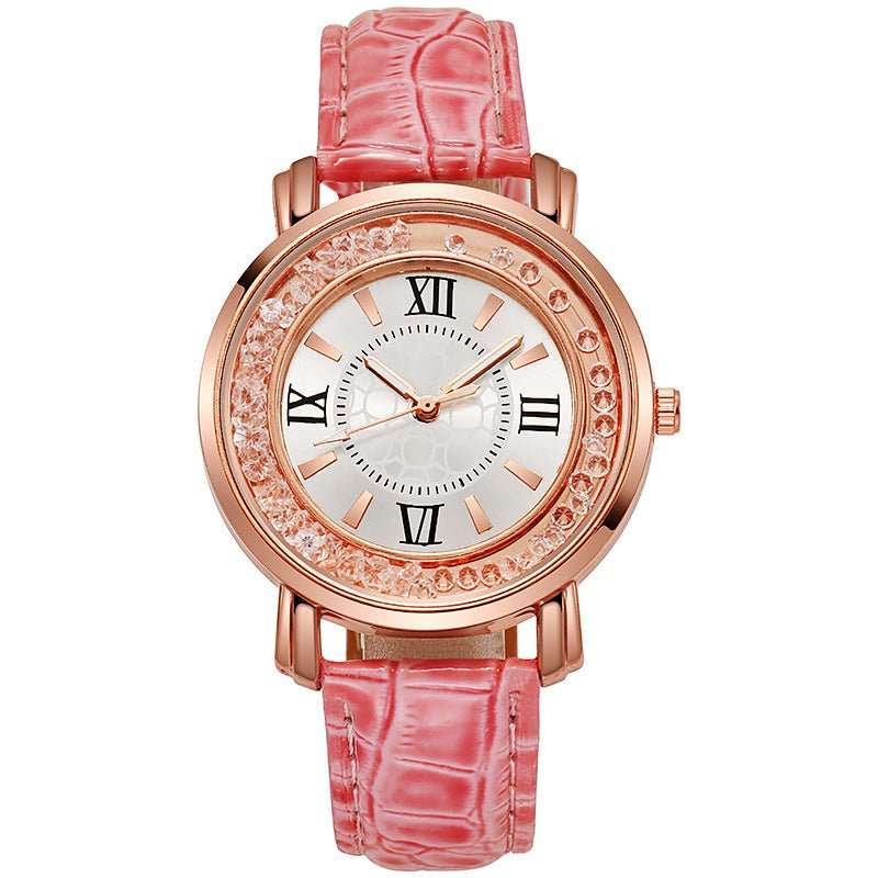 Quicksand Beads Watch Female Belt Quartz Watch - AMIR BAGS INDIA PRIVATE LIMITED