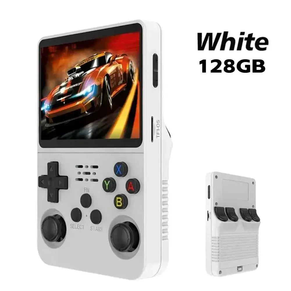 R36S Retro Handheld Video Game Console Linux System 3.5 Inch IPS Screen Portable Player 64GB GamesMultiple colors are available - AMIR BAGS INDIA PRIVATE LIMITED