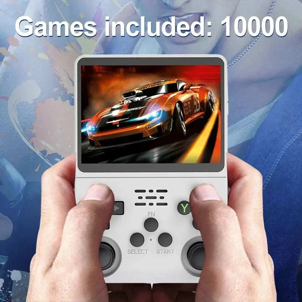 R36S Retro Handheld Video Game Console Linux System 3.5 Inch IPS Screen Portable Player 64GB GamesMultiple colors are available - AMIR BAGS INDIA PRIVATE LIMITED