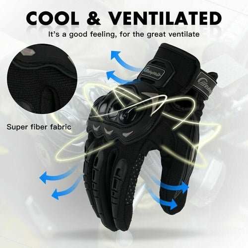 Racing Motorcycle Motorbike Motocross Riding Dirt Bike Full Finger - AMIR BAGS INDIA PRIVATE LIMITED