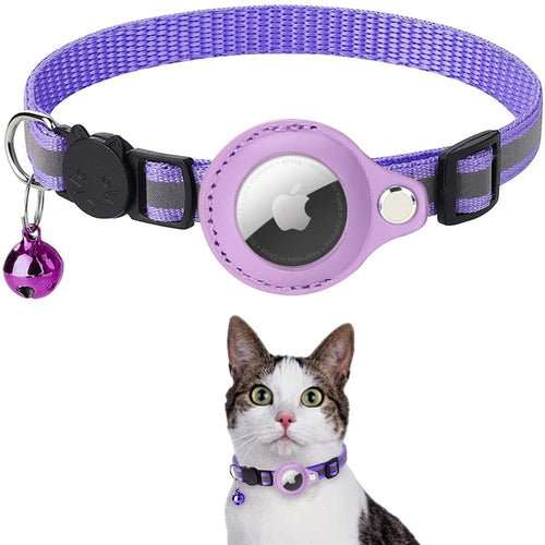 Reflective Airtag Case Collar for Cats and Dogs - AMIR BAGS INDIA PRIVATE LIMITED