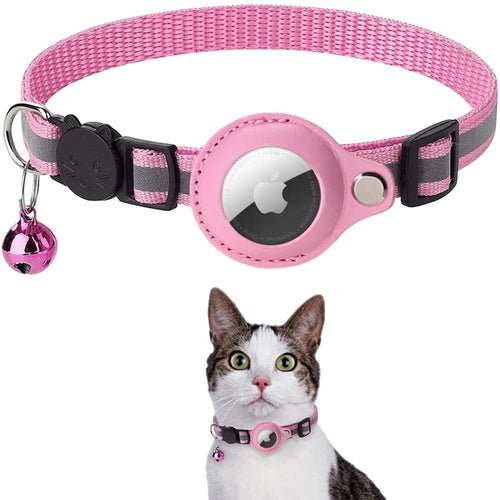 Reflective Airtag Case Collar for Cats and Dogs - AMIR BAGS INDIA PRIVATE LIMITED