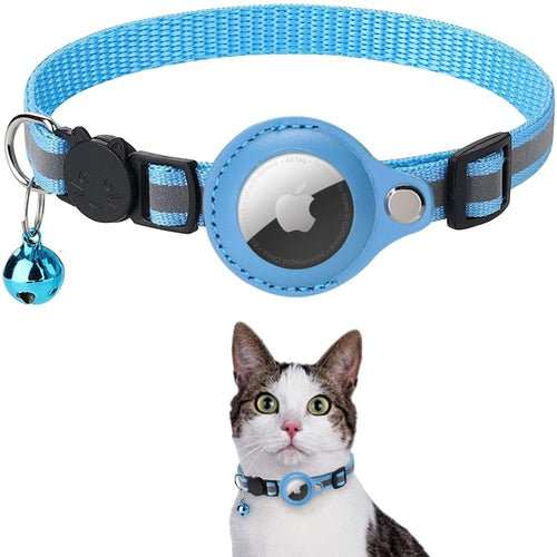 Reflective Airtag Case Collar for Cats and Dogs - AMIR BAGS INDIA PRIVATE LIMITED