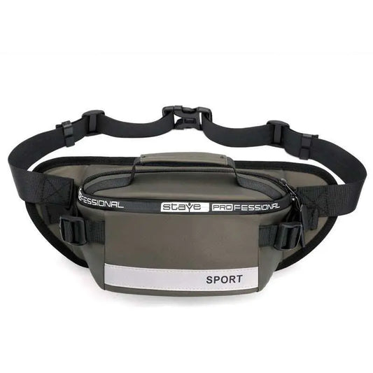 Reflective Waist Bags Men Crossbody Bag Pack For Travel Walking Running Hiking Cycling - AMIR BAGS INDIA PRIVATE LIMITED