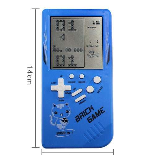 Retro Childhood Tetris Handheld Game Player Yellow - AMIR BAGS INDIA PRIVATE LIMITED