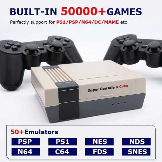 Retro Console Super Console Classic Red And White MachineProduct information:Model:Super Console X CubeThe article number:Super Console XTime to market:August 1, 2021Type of source:The spotType of Product:Game consoleTypesDropshipmanAMIR BAGS INDIA PRIVATE LIMITEDnull