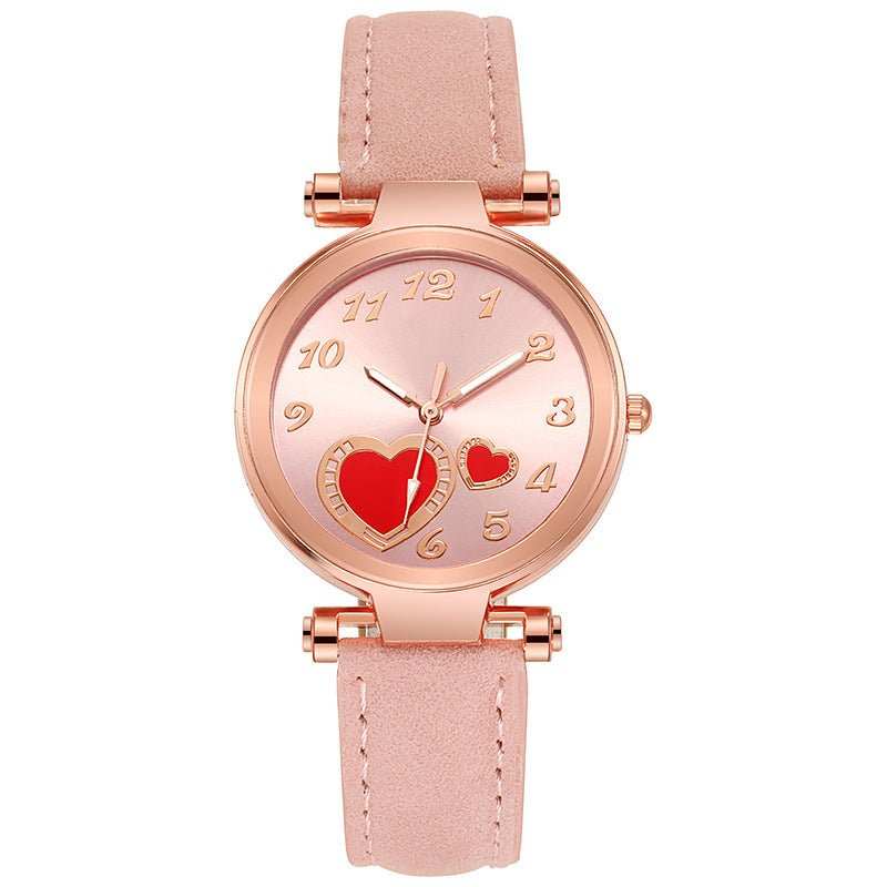 Retro Love Watch Women's Niche Simplicity - AMIR BAGS INDIA PRIVATE LIMITED