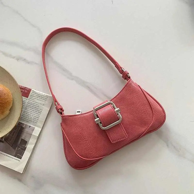 Retro Underarm High - grade Stitching Baguette Bag - AMIR BAGS INDIA PRIVATE LIMITED