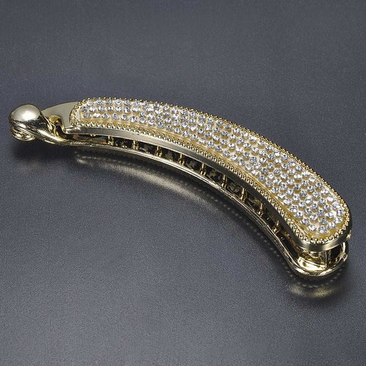 Rhinestone Chicken Leg Banana Hairpin - AMIR BAGS INDIA PRIVATE LIMITED
