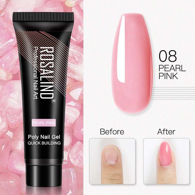 ROSALIND Manicure Extended Glue 15ml Crystal UV - AMIR BAGS INDIA PRIVATE LIMITED
