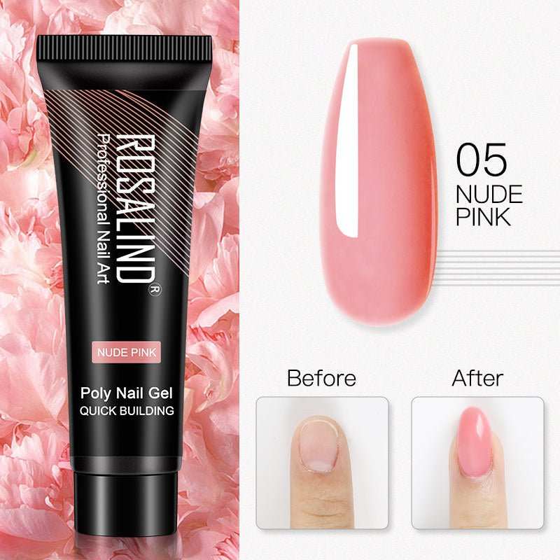 ROSALIND Manicure Extended Glue 15ml Crystal UV - AMIR BAGS INDIA PRIVATE LIMITED