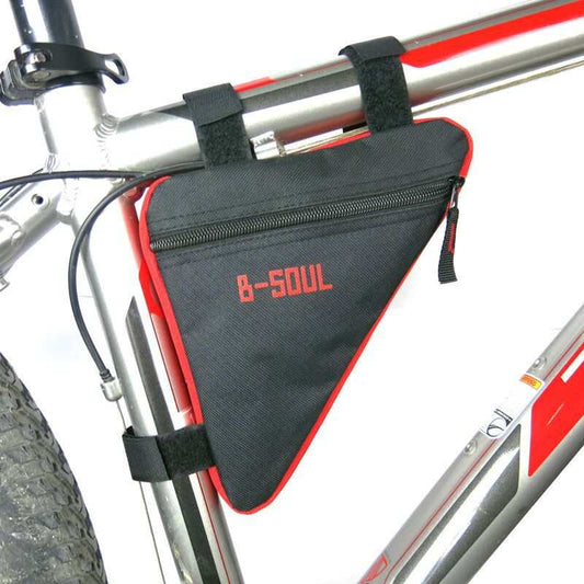 Saddle bag riding bicycle mountain bike bag triangle tool kit upper tube beam bag bicycle equipment accessories - AMIR BAGS INDIA PRIVATE LIMITED