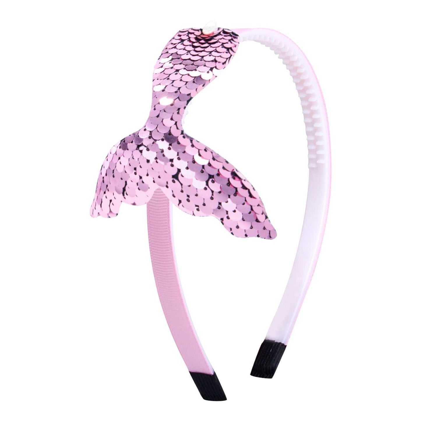 Sequined Hair Accessories Mermaid Tail Flip Fish Scale Pearl Headband Non - slip Manual Hairpin - AMIR BAGS INDIA PRIVATE LIMITED