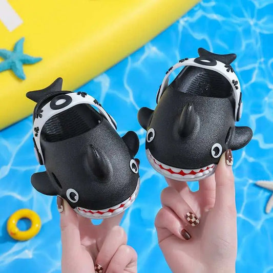 Shark Slippers For Kids Boys Girls Cute Non Slip Slides Shoes - AMIR BAGS INDIA PRIVATE LIMITED