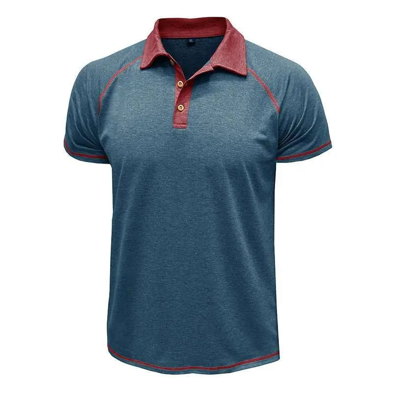 Short-sleeved Lapel T-shirt POLO Bottoming Shirt Men ClothingProduct information:Color: khaki, light blue, light gray, dark blue, dark gray, black, green, blue, purplish red Size: S,M,L,XL,XXL,XXXL Thickness: ordinary Fabric nDropshipmanAMIR BAGS INDIA PRIVATE LIMITEDnull
