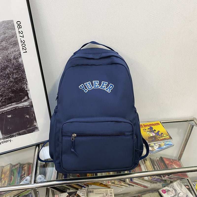 Simple Backpacks School Bags Student Girls Nylon Bag Women - AMIR BAGS INDIA PRIVATE LIMITED