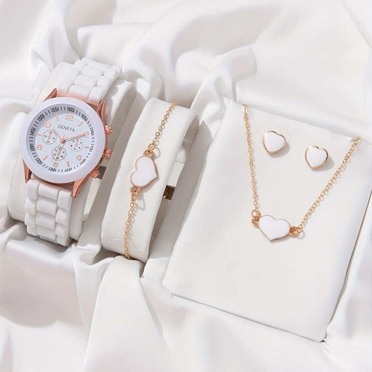 Simple Classic Imitation Leather Strap Watch Women's Suit - AMIR BAGS INDIA PRIVATE LIMITED