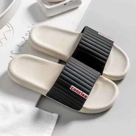 Soft Bathroom Slippers Men EVA Non Slip House Dorm Shoes - AMIR BAGS INDIA PRIVATE LIMITED