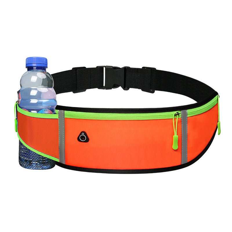 Sports Waist Bag With Pocket Light Slim Zip Running Belt - AMIR BAGS INDIA PRIVATE LIMITED