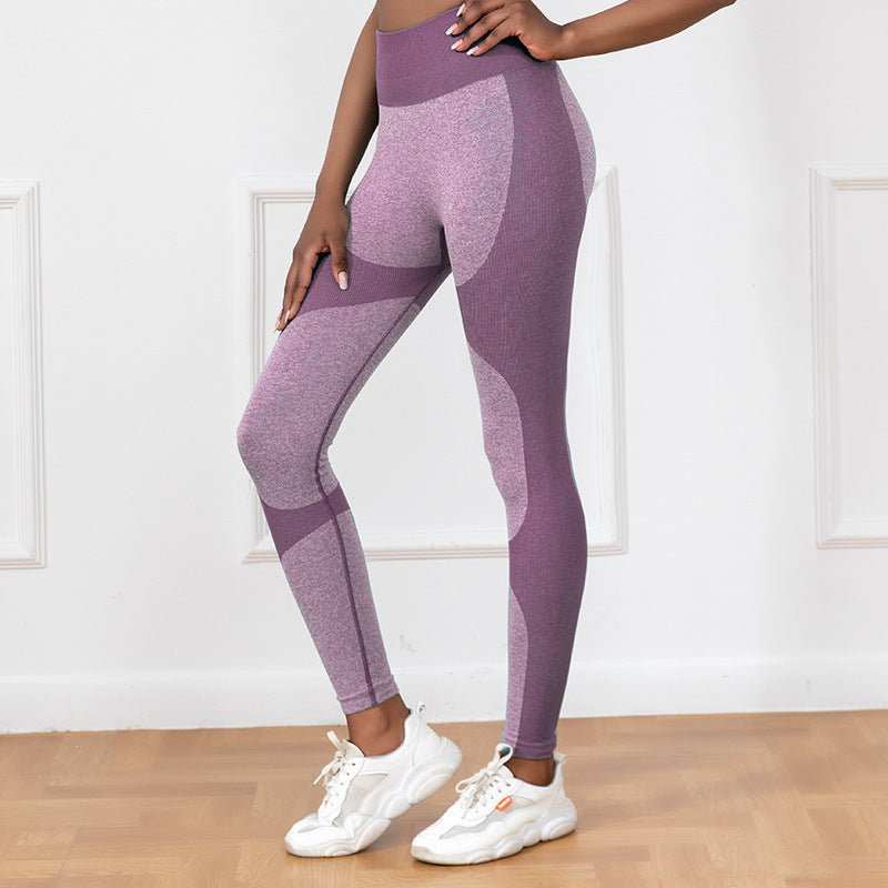 Striped Printed Yoga Pants High Waist Seamless Leggings Stretch Butt Lift Quick - drying Running Sports Fitness Pant Womens Clothing - AMIR BAGS INDIA PRIVATE LIMITED