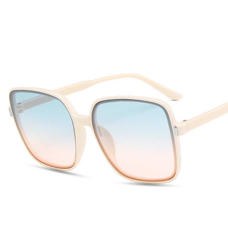 Sunglasses Big Square Sunglasses Rice Nail Sunglasses - AMIR BAGS INDIA PRIVATE LIMITED
