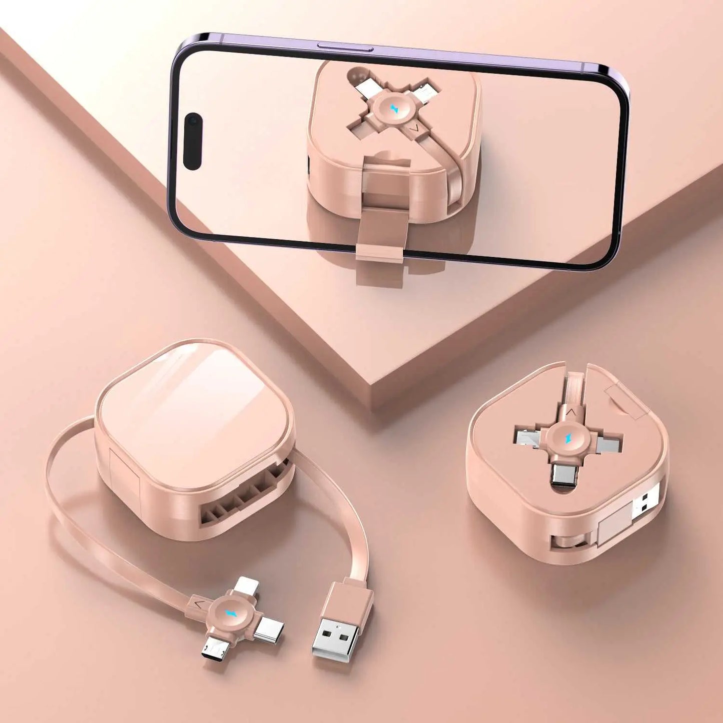 Three-in-one Bracket Telescopic Data CableProduct information:Features: fast chargeInterface: Mini USB,Lightning,Micro USB,TYPE-CLength: 1-2mMaterial: PC ABSColor classification: Black White Pink Yellow GreeDropshipmanAMIR BAGS INDIA PRIVATE LIMITEDnull