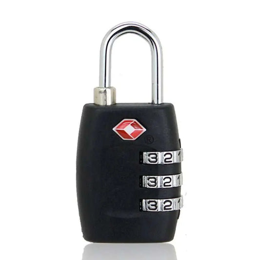 Tourism Luggage Zipper Lock Plastic TSA Code Lock - AMIR BAGS INDIA PRIVATE LIMITED