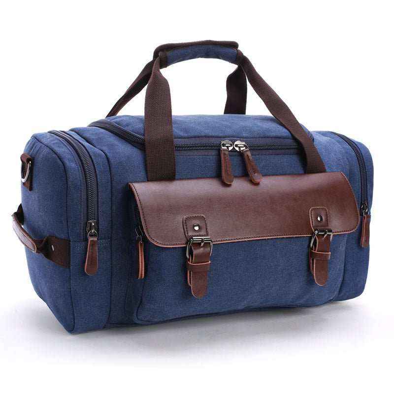 Travel bag student shoulder slung hand bag large capacity travel canvas bag luggage bag - AMIR BAGS INDIA PRIVATE LIMITED