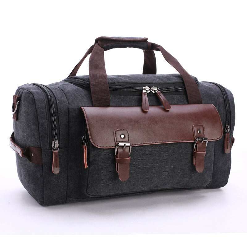 Travel bag student shoulder slung hand bag large capacity travel canvas bag luggage bag - AMIR BAGS INDIA PRIVATE LIMITED
