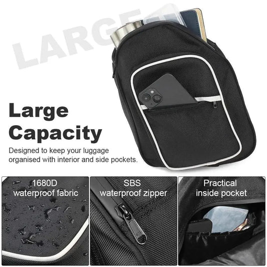 Travel Luggage Bag For SUZUKI GSX - 8S GSX - 8R SV 650 GSF650 GSR 400 GSX1300 GSX1250 B - King V - STROM 650 TENERE XTZ 660 Motorcycle - AMIR BAGS INDIA PRIVATE LIMITED