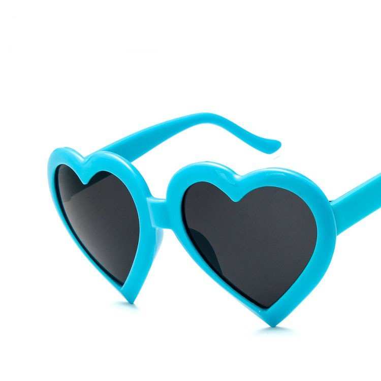 Trendy Heart - shaped Sunglasses Colorful Sunglasses Peach Heart Sunglasses - AMIR BAGS INDIA PRIVATE LIMITED