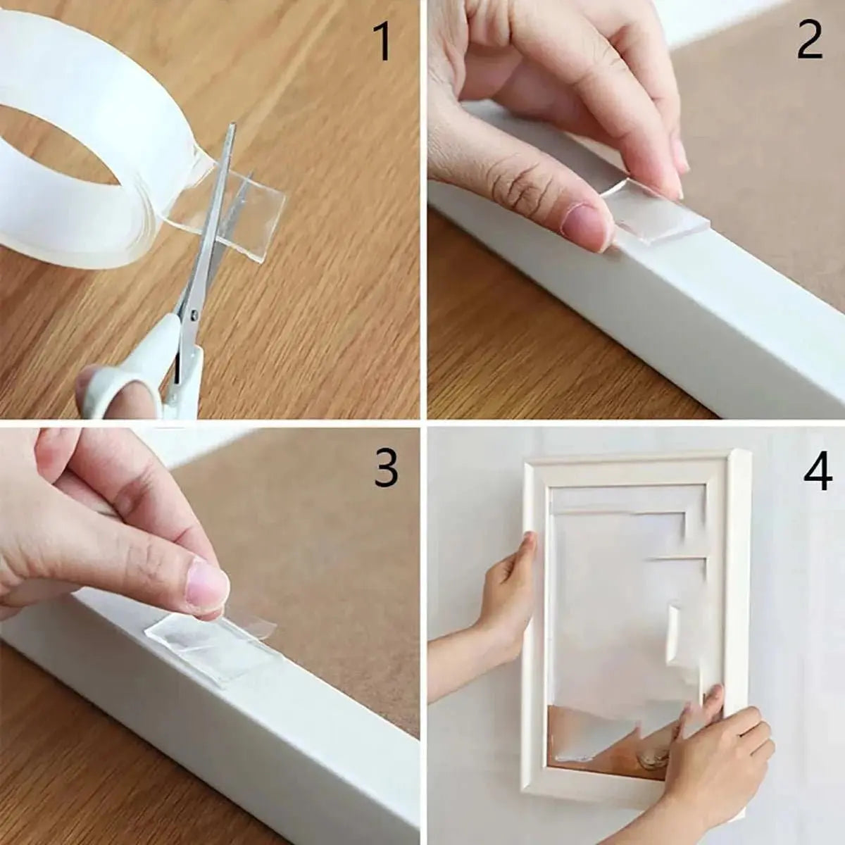 Ultra - strong Double Sided Adhesive Monster Tape Home Appliance Waterproof Wall Stickers Home Improvement Resistant Tapes - AMIR BAGS INDIA PRIVATE LIMITED