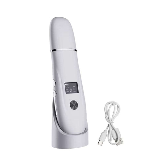 Ultrasonic Face Scrubber Facial Peeling Skin Scrubber Deep Facial Cleaning Spatula Acne Pore Ultrasonic Scrubber Facial Cleanser - AMIR BAGS INDIA PRIVATE LIMITED