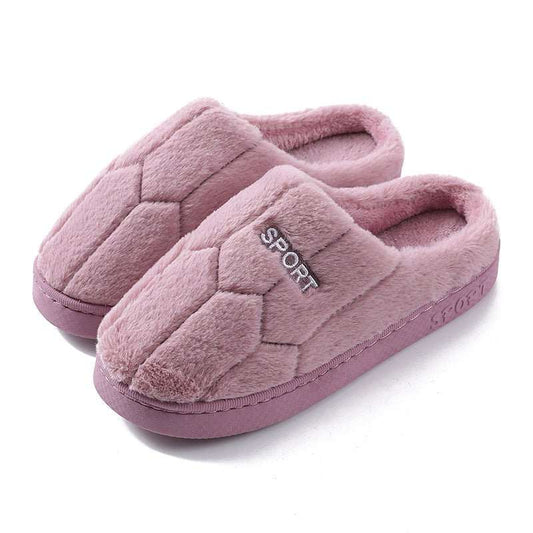 Unisex Slippers Cozy Plush House Slippers Warm Winter Slippers Indoor - AMIR BAGS INDIA PRIVATE LIMITED