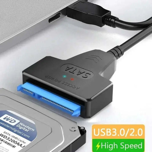 USB 3.0 TO SATA 2.5 Inch SSD HDD Hard Drive Adapter For Laptop Desktop Computer Sata to USB Hard Drive Expansion Adapter - AMIR BAGS INDIA PRIVATE LIMITED