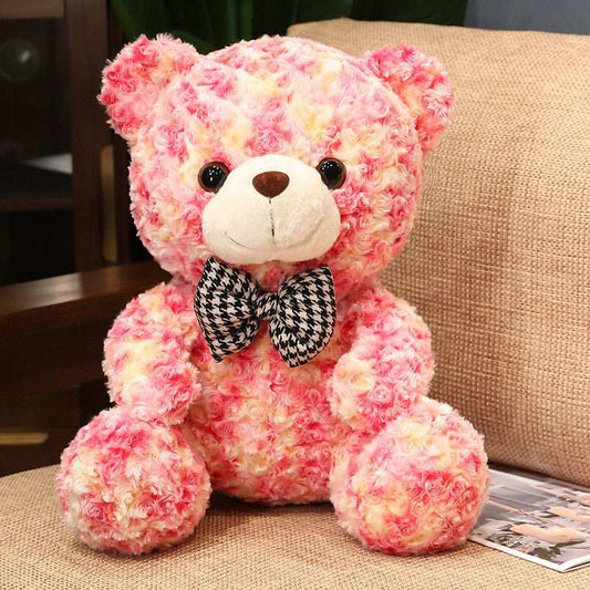 Valentines Day Cute Rose Little Bear Doll Small Size Teddy Bear Doll Ragdoll Plush Toy - AMIR BAGS INDIA PRIVATE LIMITED